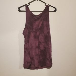 Purple Acid Wash High Neck Tank